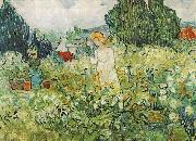 Vincent Van Gogh Marguerite Gachet in the Garden France oil painting artist